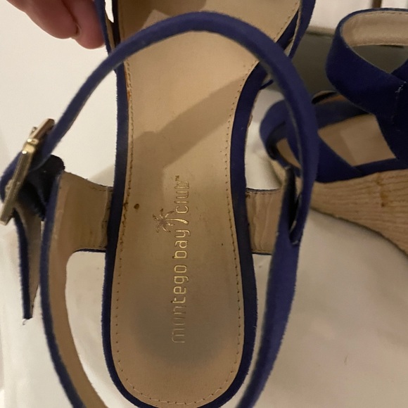 Montgomery Bay Club wedge sandals like new - Picture 5 of 5